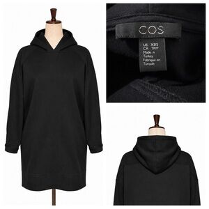 COS oversized hoodie sweatshirt mini dress.  Says XXS, fits XS and S